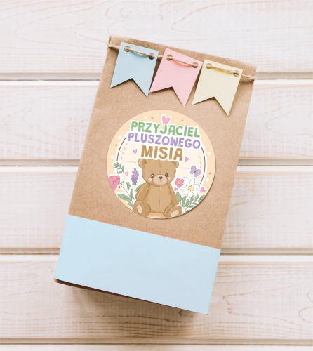 Naklejka przyjaciel pluszowego misia 6 CM.png