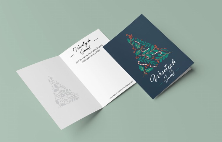 Kartka składana 04 Wesołych Świąt z życzeniami kartka A6 A5.jpg