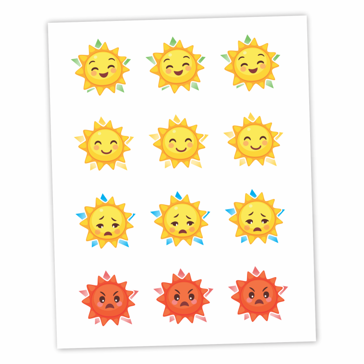 Naklejki szkolne 3cm szkolne nastroje SŁONKA zestaw 48 naklejek buzie motywacyjne dla dzieci.png