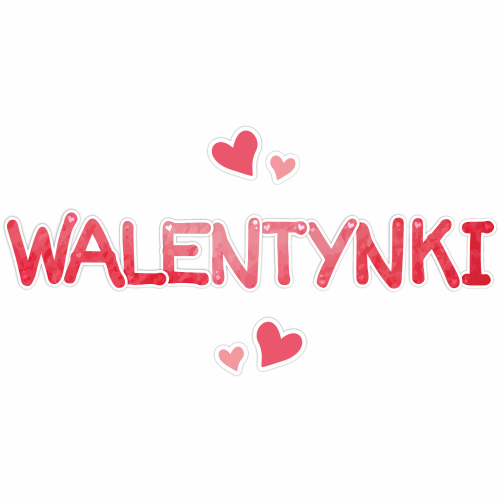 Walentynki dekoracja 14 luty wycinana napis serca dekoracyjne.png