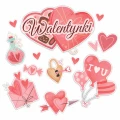 Dekoracja na Walentynki 14 lutego dekoracja dwustronna gazetka szkolna.png