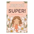 Dzień kobiet Kartka Okolicznościowa na życzenia na dzień kobiet 8 marca jesteś super dziewczyną