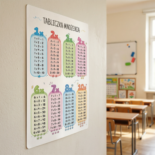 Tabliczka mnożenia dla dzieci - nauka tabliczki mnożenia plakat.png