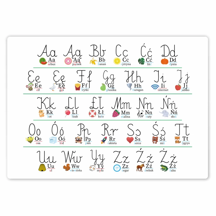 Plakat Alfabet poziomy - Plakat edukacyjny dla dzieci nauka literek i czytania.png