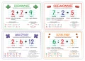 Plansze edukacyjne Matematyka nauka liczenia dla dzieci zasady mnożenia dodawania odejmowania dzielenia.png