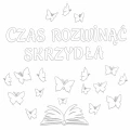 Dekoracja szkolna duży zestaw zakończenie roku szkolnego czas rozwinąć skrzydła.png