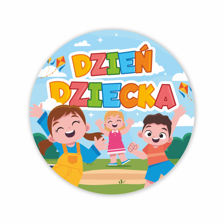 Dzień dziecka szkolne naklejki okolicznościowe uroczystość zestaw dla dzieci.png