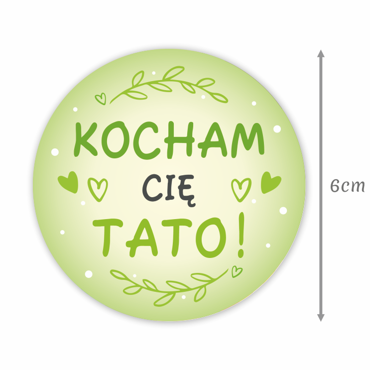 Kocham cię tato naklejki prezent dla taty na dzień taty.png