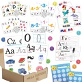 Uczę się czytać, pisać i liczyć! - Duży zestaw edukacyjny dla dzieci - 11 produktów