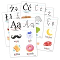 Uczę się czytać i pisać! - Zestaw edukacyjny dla dzieci - 8 produktów