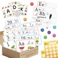 Uczę się czytać i pisać! - Zestaw fiszek edukacyjnych dla dzieci - 6 produktów