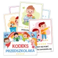 Plansze edukacyjne - Kodeks Przedszkolaka - zestaw plansz (A5, 17 kart)